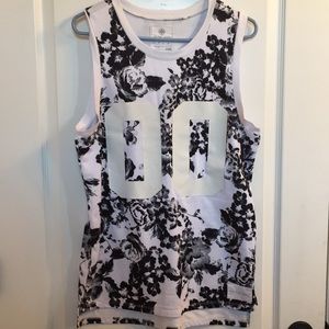 Mens on the byas floral basketball jersey